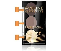 Eveline Cosmetics All In One Antakių rinkinys 02, 1,7 g