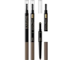Eveline Cosmetics Brow Styler Multifunction 02 Dark Brown