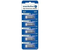 EVERACTIVE ŠARMINĖS BATERIJOS 27A 12V, LIZDINĖSE PAKUOTĖSE 5 VNT. 27A5BL