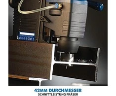 Stacionarus gręžtuvas Evolution EVO42; 1-5/8''; 1200 W; elektrinis; magnetinis