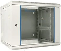 EXTRALINK 12U 600X600 AZH sieninė spintelė sūpynės tipo pilka