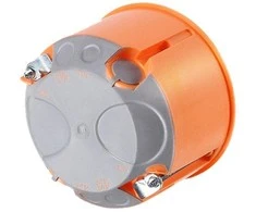 Mto Electric As Simet 83191088 Dėžutė tuščiavidurėms sienoms, 60 mm skersmens, su įsiskverbiančia membrana, E2700, oranžinė, atspari vėjui 83191088