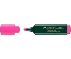 Teksto žymeklis Faber-Castell, 1-5 mm, kirsta galvutė, rožinis 1212-304