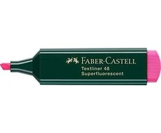 Teksto žymeklis Faber-Castell, 1-5 mm, kirsta galvutė, rožinis 1212-304