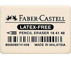 Faber-castell trintukas, be latekso, vidutinio dydžio