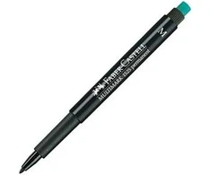 Žymeklis permanentinis Faber-Castell 1525 M, 1.0 mm, juodas 1213-041