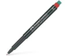 <strong>Žymeklis permanentinis Faber-Castell 1525 M, 1.0 mm, raudonas 1213-044</strong>