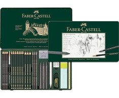 Faber-Castell FABER-CASTELL Set Pitt Graphite groß Metalletui