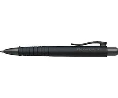 Automatinis tušinukas Faber-Castell PolyBall XB 0.6mm, juoda