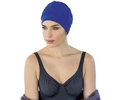 Kepuraitė plauk. mot. su pamušalu FASHY 3403 52 turquoise