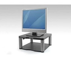 Laikiklis Fellowes Monitoriaus stovas kolegos Premium, Juoda/grafitas