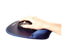 Fellowes | Foam Pelės kilimėlis su riešo atrama | Mouse pad with wrist pillow | 202 x 235 x 25 mm | Sapphire