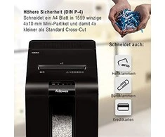 Fellowes AutoMax™ 100M Automatinis kompaktiškas dokumentų naikiklis