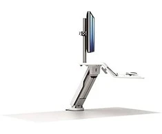 Laikiklis Fellowes Sit-Stand LotusRT dvigubos baltos