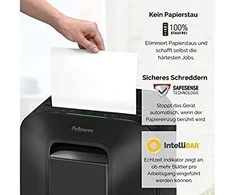 Fellowes Micro-Cut | LX200 | Juodas | Popieriaus smulkinimas | Kreditinių kortelių smulkinimas | Tradicinis
