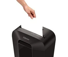 Fellowes Powershred | LX70 | Juodas | 18 L | Kreditinių kortelių smulkinimas | Popieriaus apdorojimo standartas / išvestis 11 lapų per eigą | Skersinis smulkintuvas | Garantija 24 mėn.