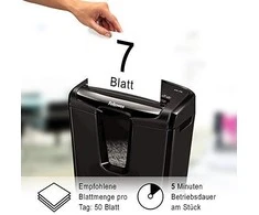Dokumentų naikiklis FELLOWES M-7C, 3sk., 7l.