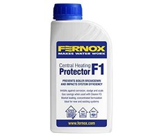 Inhibitorius šildymo sistemai FERNOX, PROTECTOR F1 (skystas) nuo korozijos ir nuovirų, 500ml