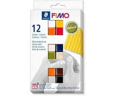 Staedtler FIMO minkštas rinkinys 12x25g - Natūralus (8023 C12-4)