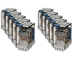 Finder Miniatiūrinė relė 4P 7A 110V DC (55.34.119.0040)