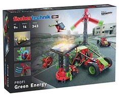 Fischer Technik Fischertechnik fischertechnik Žalias Energy* construction toy