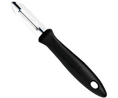 Fiskars Essential 1023786 Peeler, Material Nerūdijantis plienas, 1 pc(s), Indaplovė proof, Juodas/Sidabrinis