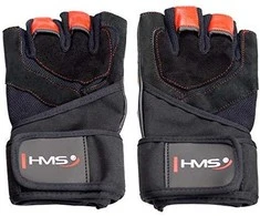 HMS Gym pirštinės RST01 juoda-raudona dydis S (17-63-205)
