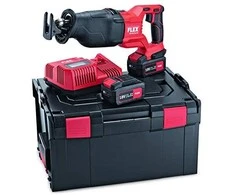 Akumuliatorinis tiesinis pjūklas FLEX RSP DW 18.0-EC/5.0 Set
