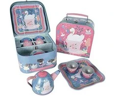 FLOSS &amp; ROCK - Enchanted 7pc Tin Tea Set - (43P6396)