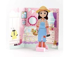 FLOSS &amp; ROCK - Sophia Magnetic Dress up Doll - (36P2685)