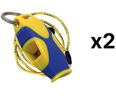 Fox40 Švilpukas su virvute Fox 40 Sharx Safety geltona ir-mėlyna (38059)
