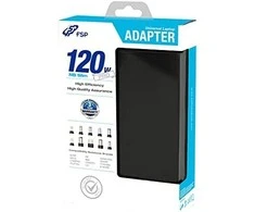 Fortron FSP Notebook-power supply NB Slim PRO 120W - juodas, incl. 9 Steckeradapter