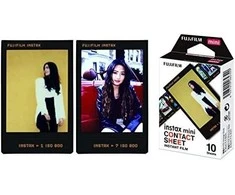 Fujifilm | Momentinis filmas | Instax Mini kontaktinis lapas | 54 cm x 86 mm | Vaizdo matmenys: 62 × 46 mm | Kiekis 10