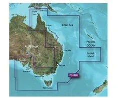 Garmin BlueChart g3 Vision | VPC022R | Australijos rytų pakrantės žemėlapis