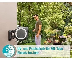 Ritė su žarna Gardena 25m RollUp M/L 9704736-01