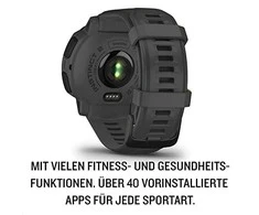 Išmanusis laikrodis Garmin Instinct 2, Grafito spalvos