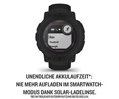 Išmanusis laikrodis Garmin Instinct 2 Solar Tactical Edition, Juodos spalvos