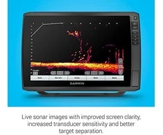Garmin LiveScope Plus Sistema su GLS 10 ir LVS34 keitikliais