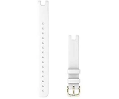Garmin Lily dirželiai, 14 mm, L, Balta itališka oda
