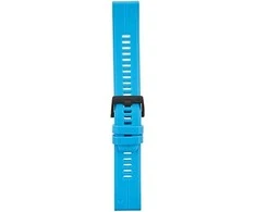 Išmaniojo laikrodžio Garmin greitai atsegamas, silikoninis dirželis, Mėlynos spalvos, 22mm