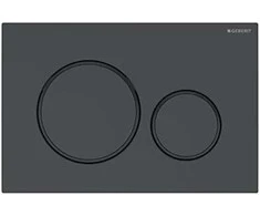 WC klavišas Geberit Sigma 20 do WC juoda połysk (115882DW1)