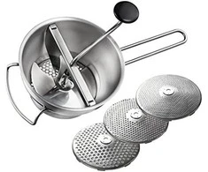 Rinkinys: maisto sietelis + 3 diskai GEFU FLOTTE LOTTE G-89210