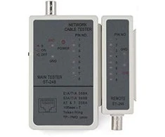 GEMBIRD NCT-1 kabelių testeris RJ-45 &amp; amp; RG-58