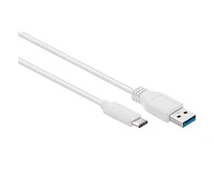 Gembird USB 3.0 C tipo (AM/CM) 0,5 m, baltas