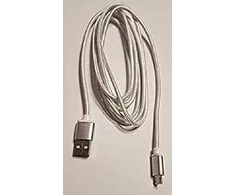 GEMBIRD CCB-mUSB2B-AMBM-6 Gembird cotton braided micro USB cable 2.0 AM-MBM5P 1.8M, metal connectors,juodas