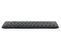 Gembird KB-BTRGB-01-DE klaviatūra Uniwersalne Bluetooth QWERTZ Niemiecki Juodas