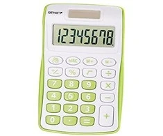 Genie GENIE skaičiuotuvas Taschenrechner 120 G 8-stellig grün