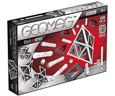 Geomag Panels Juodas&amp;Baltas 68 pcs neodimio magnetinis žaislas 68 vnt Multi spalvos