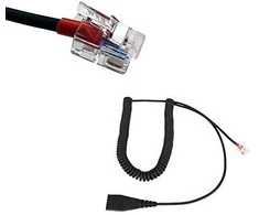 KONSTRUKCIJOS STRUKTŪROS RJ-Compact kabelis. susitikti su Yealink, Snom, Avaya, Grandstream