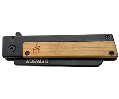 Peilis Gerber Quadrant Modern Folding, Wood